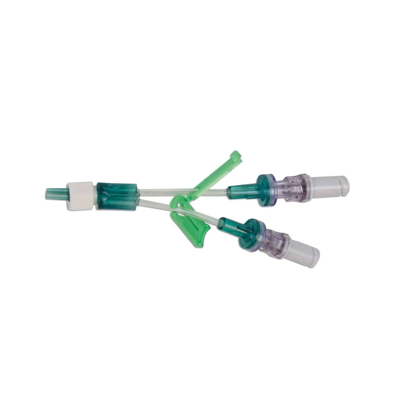 Double lumen Bionector Octopus extension with two ARVs